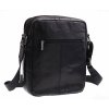 Pánská kožená taška přes rameno Sendi Design B-713 černá