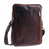 Pánská kožená taška přes rameno Sendi Design B-722 hnědá
