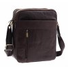 Pánská kožená taška přes rameno Sendi Design M-713 hnědá