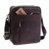 Pánská kožená taška přes rameno Sendi Design M-713 hnědá