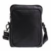 Pánská kožená taška přes rameno Sendi Design N-722 černá