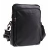 Pánská kožená taška přes rameno Sendi Design N-722 černá