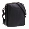 Pánská kožená taška přes rameno Sendi Design N-52005 černá