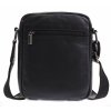 Pánská kožená crossbody taška Sendi Design N-52006 černá