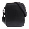Pánská kožená crossbody taška Sendi Design N-52006 černá