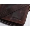 Pánská kožená taška přes rameno Sendi Design B-708 hnědá