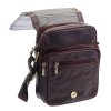 Pánská kožená taška přes rameno Sendi Design B-708 hnědá