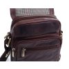 Pánská kožená taška přes rameno Sendi Design B-708 hnědá