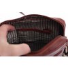 Pánská kožená crossbody taška Sendi Design B-710 koňakově hnědá