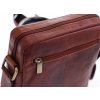 Pánská kožená crossbody taška Sendi Design B-710 koňakově hnědá
