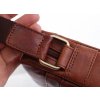 Pánská kožená crossbody taška Sendi Design B-710 koňakově hnědá