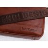 Pánská kožená crossbody taška Sendi Design B-710 koňakově hnědá