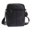 Pánská kožená taška přes rameno Sendi Design N-110 černá