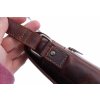 Malá kožená taška crossbody Lagen 7074 hnedá