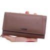 Dámská kožená peněženka Lagen BLC 5064/621 taupe hnědá
