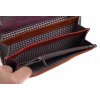 Dámská kožená peněženka Lagen V-17/DK Framing Caramel Multi barevná