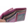 Kožená peněženka Lagen LG-11/RK Framing Fuchsia Multi růžová