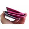 Kožená peňaženka Lagen 864-77/D Fuchsia Multi ružová