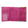 Kožená peňaženka Lagen 864-77/D Fuchsia Multi ružová
