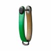 Kožená klíčenka Orbitkey 2.0 Leather Island Green zelená