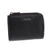 Kožená klíčenka Lagen TG-605 černá