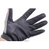 Pánské kožené řidičské rukavice BOHEM šedé s podšívkou NanoAg