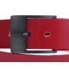 Kožený opasek Black Hand 004-50 červený
