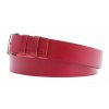 Kožený opasek Black Hand 004-50 červený