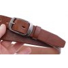 Dámsky kožený opasok Špongr 3006 koňakovo hnedý