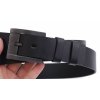 Kožený opasek Black Hand 066-98 černý