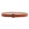 Kožený opasek Black Hand 006-70 koňakově hnědý
