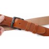 Kožený opasek Black Hand 006-70 koňakově hnědý