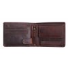Pánska kožená peňaženka Lagen 66-6535/M KOSTRA hnedá