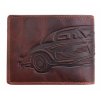 Pánska kožená peňaženka Lagen 19179/M AUTO hnedá