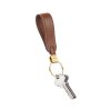 Kožené pútko na kľúče Orbitkey Loop Keychain Caramel hnedé