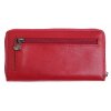 Veľká kožená peňaženka s organizérom Cosset 4401 Komodo Red červená