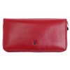 Veľká kožená peňaženka s organizérom Cosset 4401 Komodo Red červená