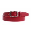 Dámský kožený opasek Špongr 3007 červený