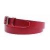 Dámský kožený opasek Špongr 3007 červený