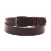 Pánský kožený opasek Black Hand 005-78 hnědý dvoják