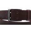 Pánský kožený opasek Black Hand 005-78 hnědý dvoják