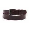 Pánský kožený opasek Black Hand 005-78 hnědý dvoják