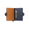 Matte Twinwallet Night Blue & Orange Expl