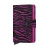 Zebra Miniwallet Fuchsia Fuchsia Front