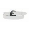 Dámský kožený opasek Black Hand 032-00 bílý