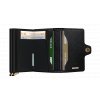 Emboss Diamond Twinwallet Black Black Open