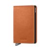 Basco Slimwallet Cognac Black Front