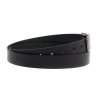 Pánský společenský kožený opasek Špongr 3014 černý