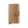 WEB Medium Pebble Miniwallet Cappuccino Sand Front
