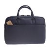 Kožená taška na malý 13'' notebook Hexagona 464409 tmavě modrá